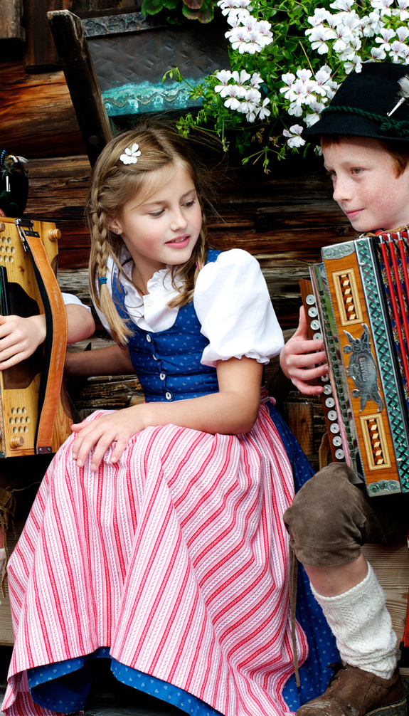 Kinder beim musizieren | © SalzburgerLand Tourismus