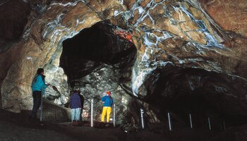 Schauhöhle Entrische Kirche Tonnengewölbe | © gastein.at