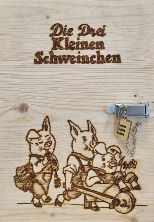 3 kleine Schweinchen Buch | © viehhofen