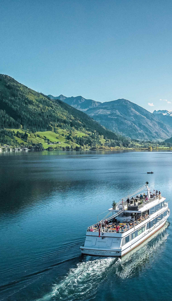 Panoramaschifffahrt auf dem Zellersee | © Schmittenhöhebahn AG