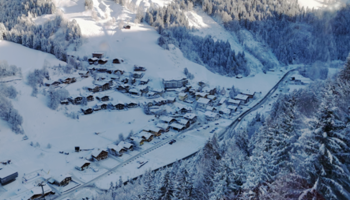 Ortsansicht von Viehhofen im Winter, zellamseeXpress | © viehhofen.at, Michaela Groder